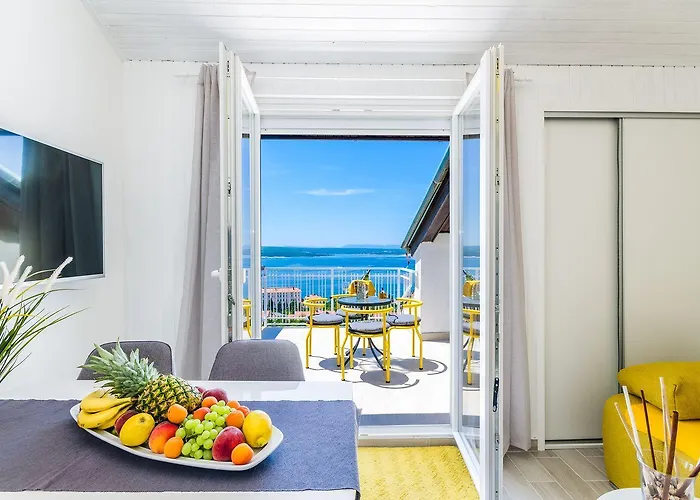 Traumhaftes Nur 600 Meter Zum Sandstrand Mit Gym, Meerblick, Pool Crikvenica